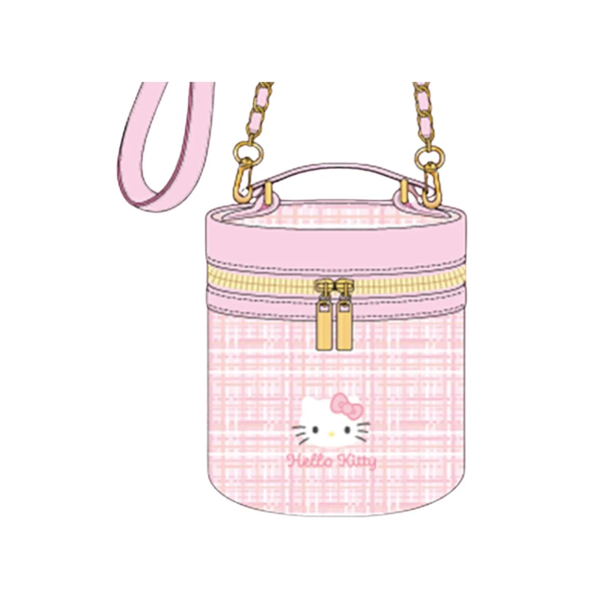 (1) Hello Kitty Vanity Pouch ~ Pink (14cm)