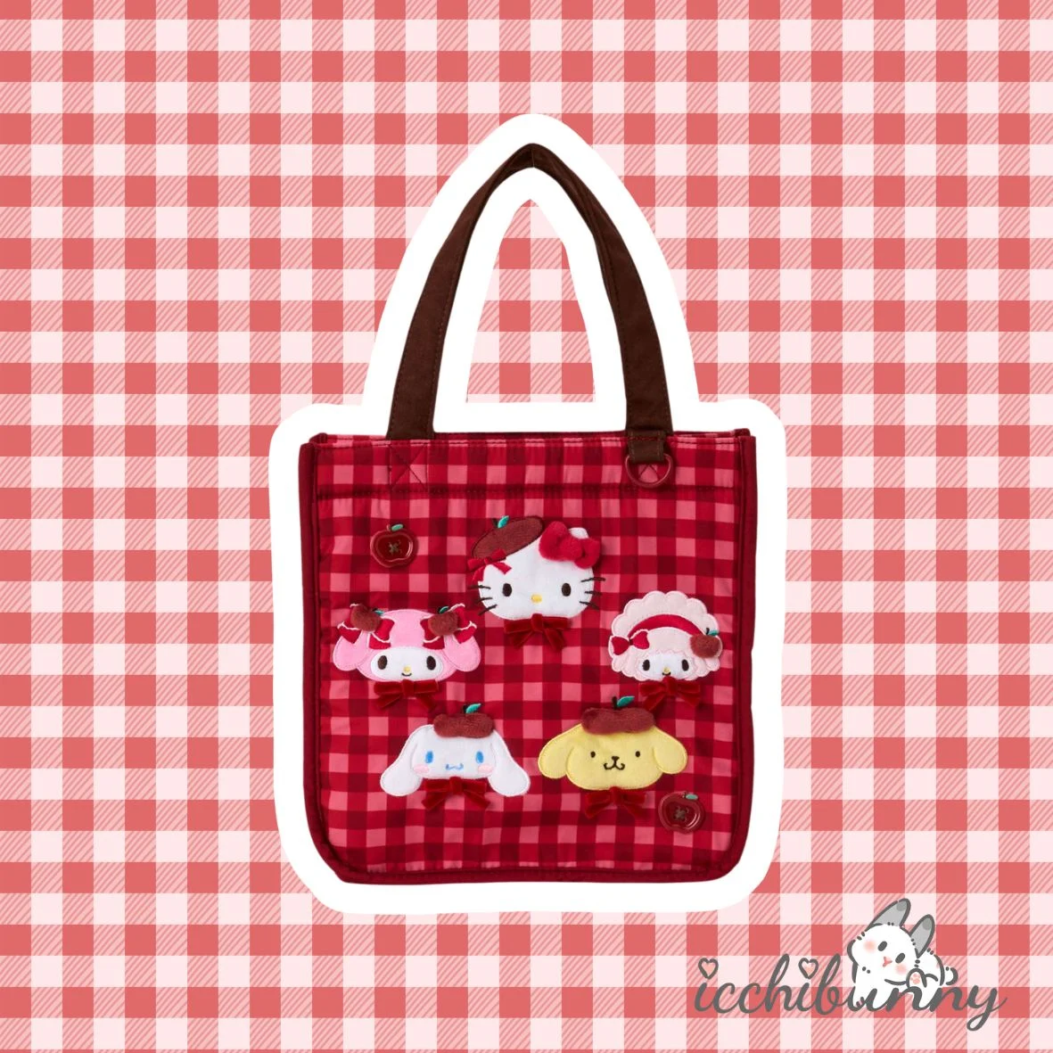 (7) Autumn Apple Tote Bag