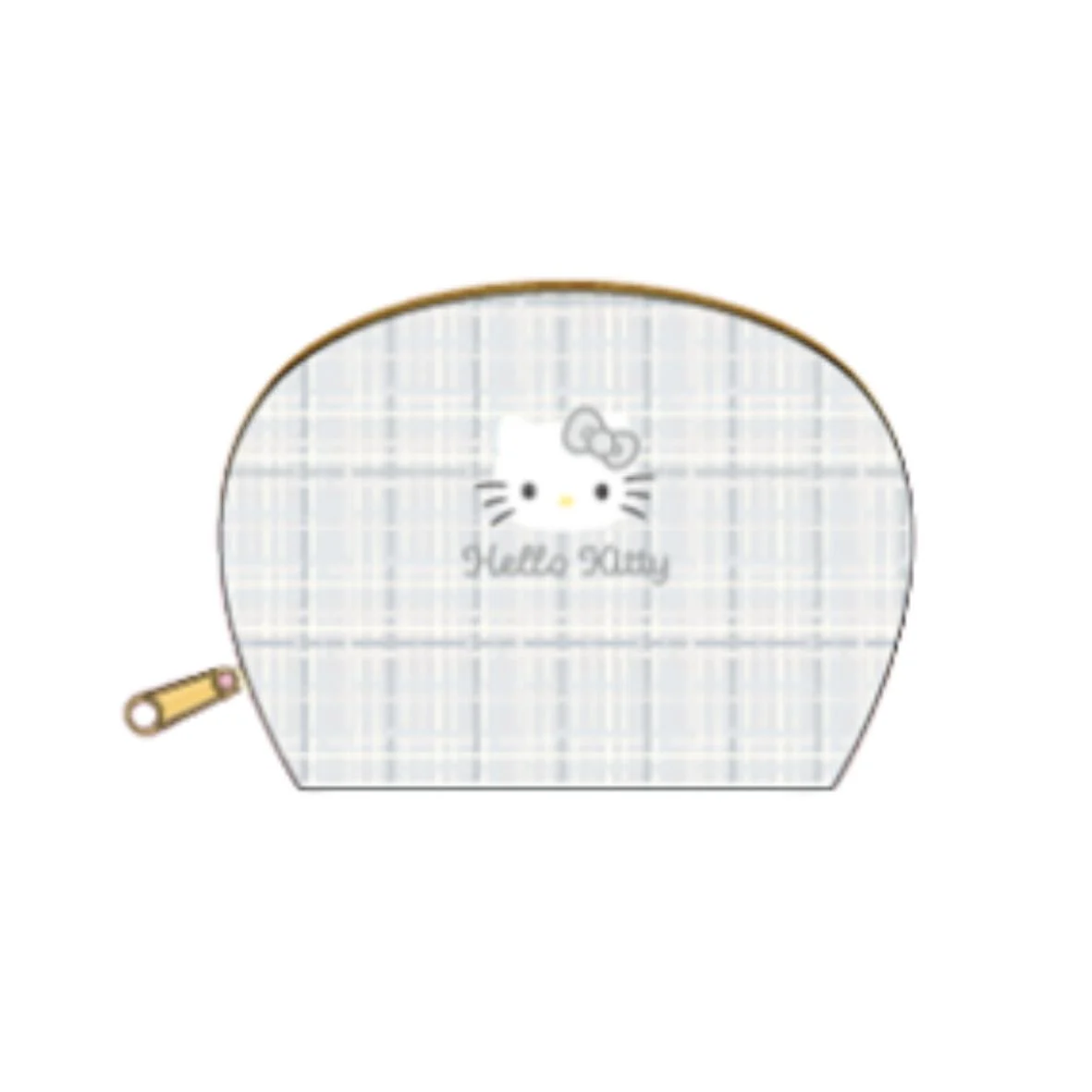(9) Hello Kitty Pouch ~ Grey (12cm x 16cm)