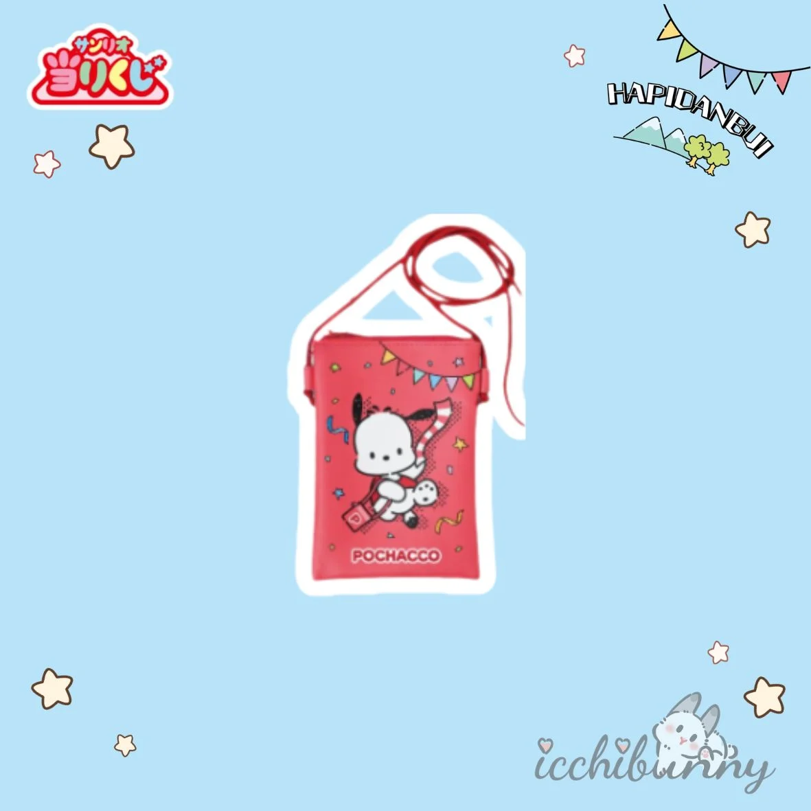 #17 Pochacco Sling Bag