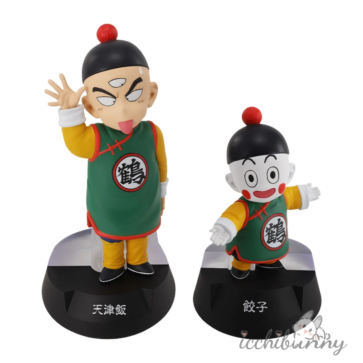 Tenshinhan & Chiaotzu ASSEMBLE Figures